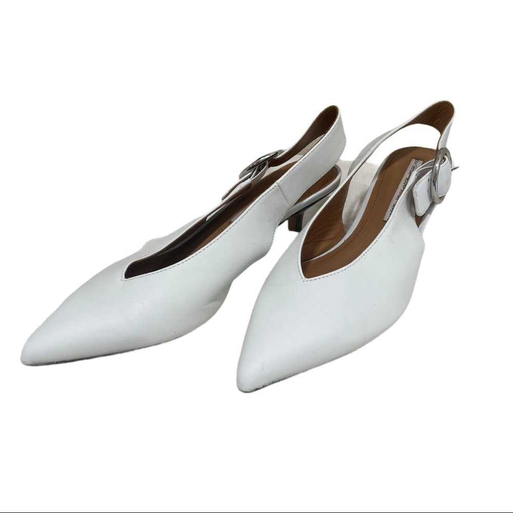 & other stories White Slingback Kitten Hee…